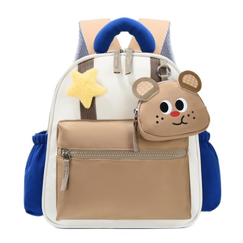 Childrens Cartoon Backpack With Oxford Fabric For Kindergarten Learning And Load Reduction