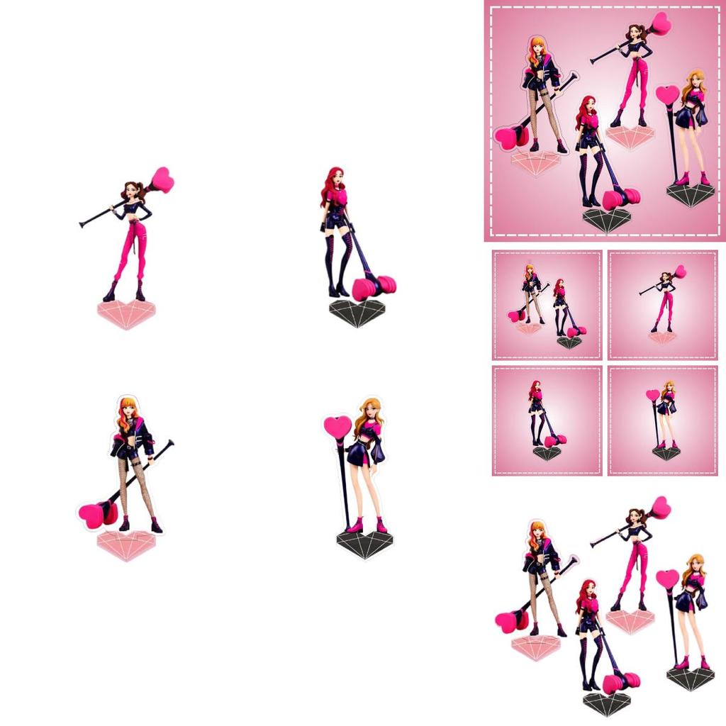Schattige Blackpink Acryl Standee Perfect Cadeau Voor Verjaardagen Afstuderen En Feestjes