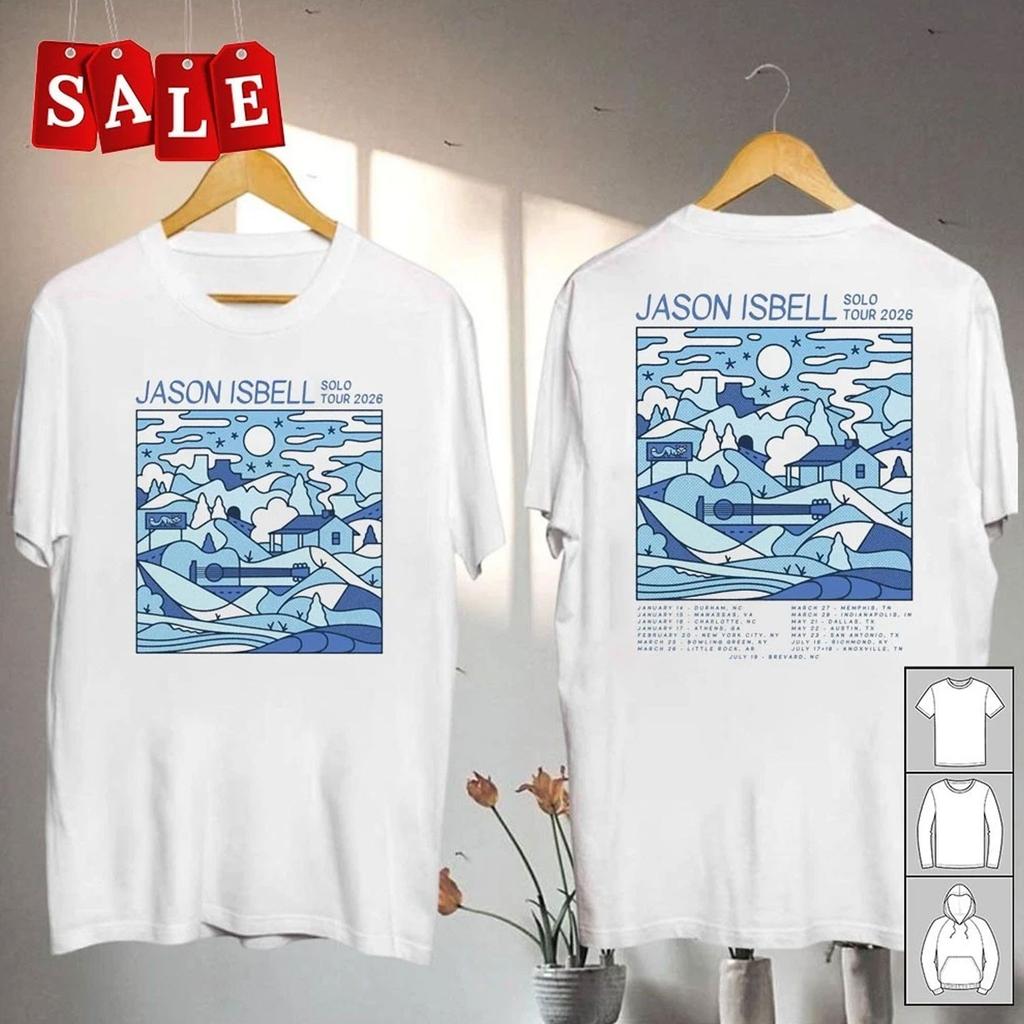 New Jason Isbell 2026 solo tour Gift For Fans Unisex Reprint