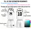 Camisetas de Baloncesto Personalizadas Diseño Impreso Crea la Tuya Propia Sublimación Ropa de Baloncesto Antibacteriana 100% Poliéster Sin Mangas Tops para Hombre