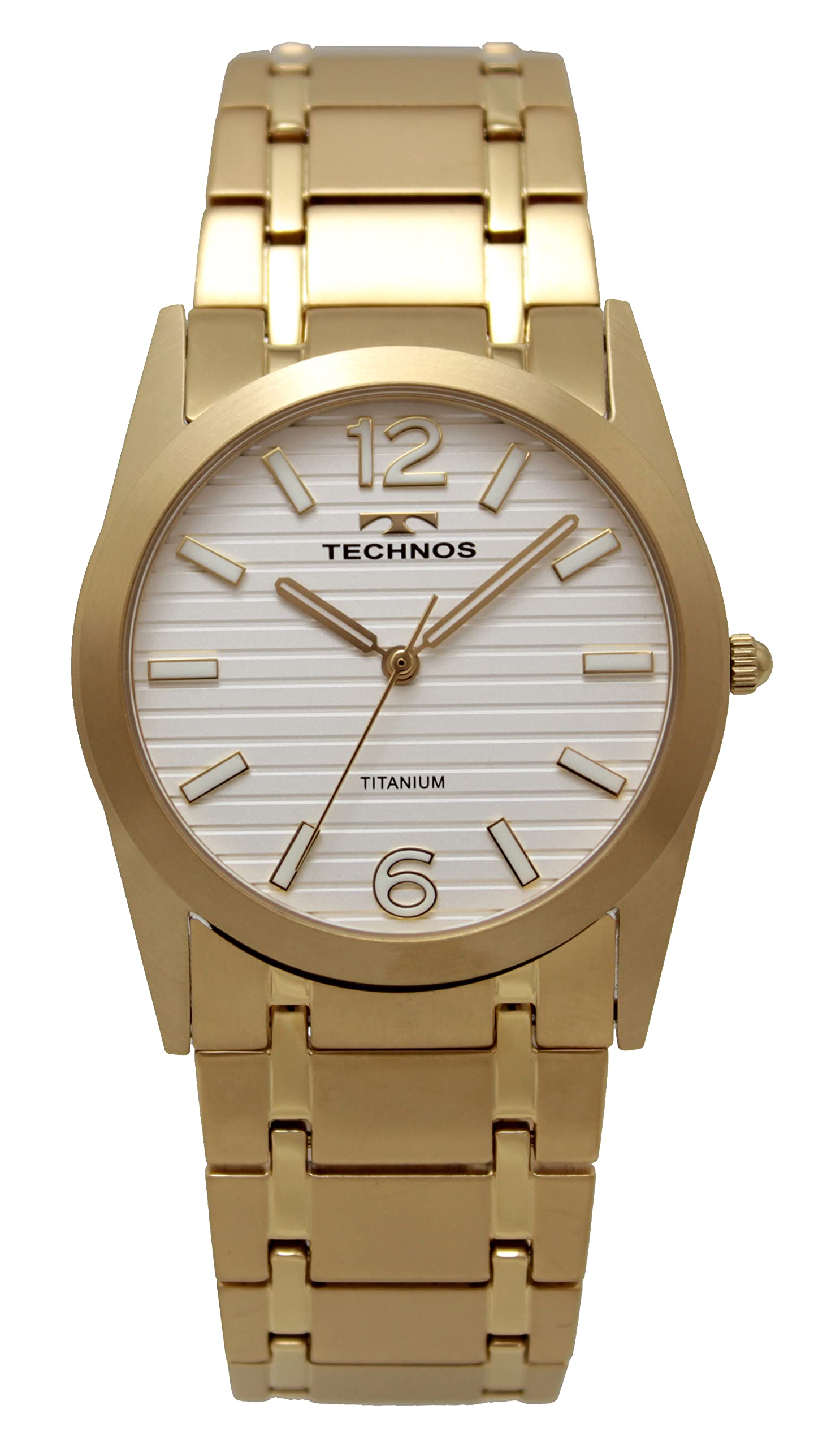 

Мужские золотые часы Technos T9B23GS