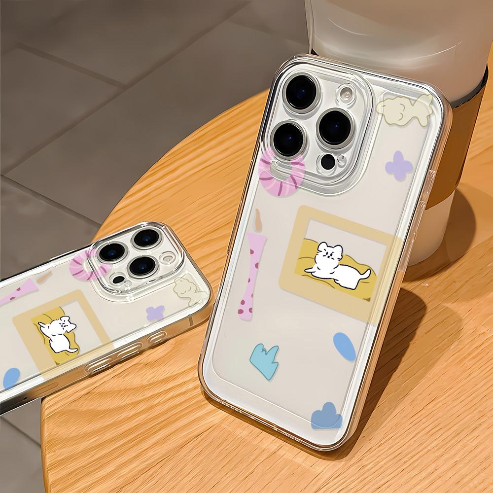 Handyhülle für iPhone 11 12 13 14 15 16 17 Pro Max Hülle Samsung A36 A56 A06 A05 A15 A55 Hülle Xiaomi 11 12 Redmi 12C Note 11 12 13 9 10 C65 Niedlich