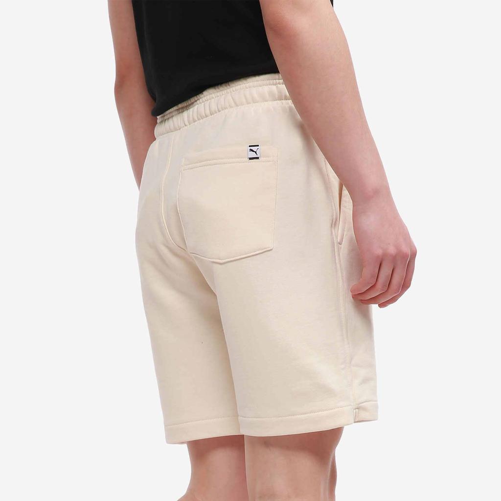 Puma Ghana FtblCulture Casual Shorts Men's Ecru Moderate (Unisex) Casual Shorts 531498 75
