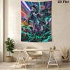 Name Custom Valorant Game Wall Tapestry Aesthetic Wall Hanging Printed Fabric Blanket Decorative Tapestries for Bedroom Living Room Home Decor