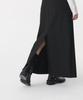 Musinsa Standard Woman Women'S Low-Waist Half-Pleated Maxi Skirt [Black]