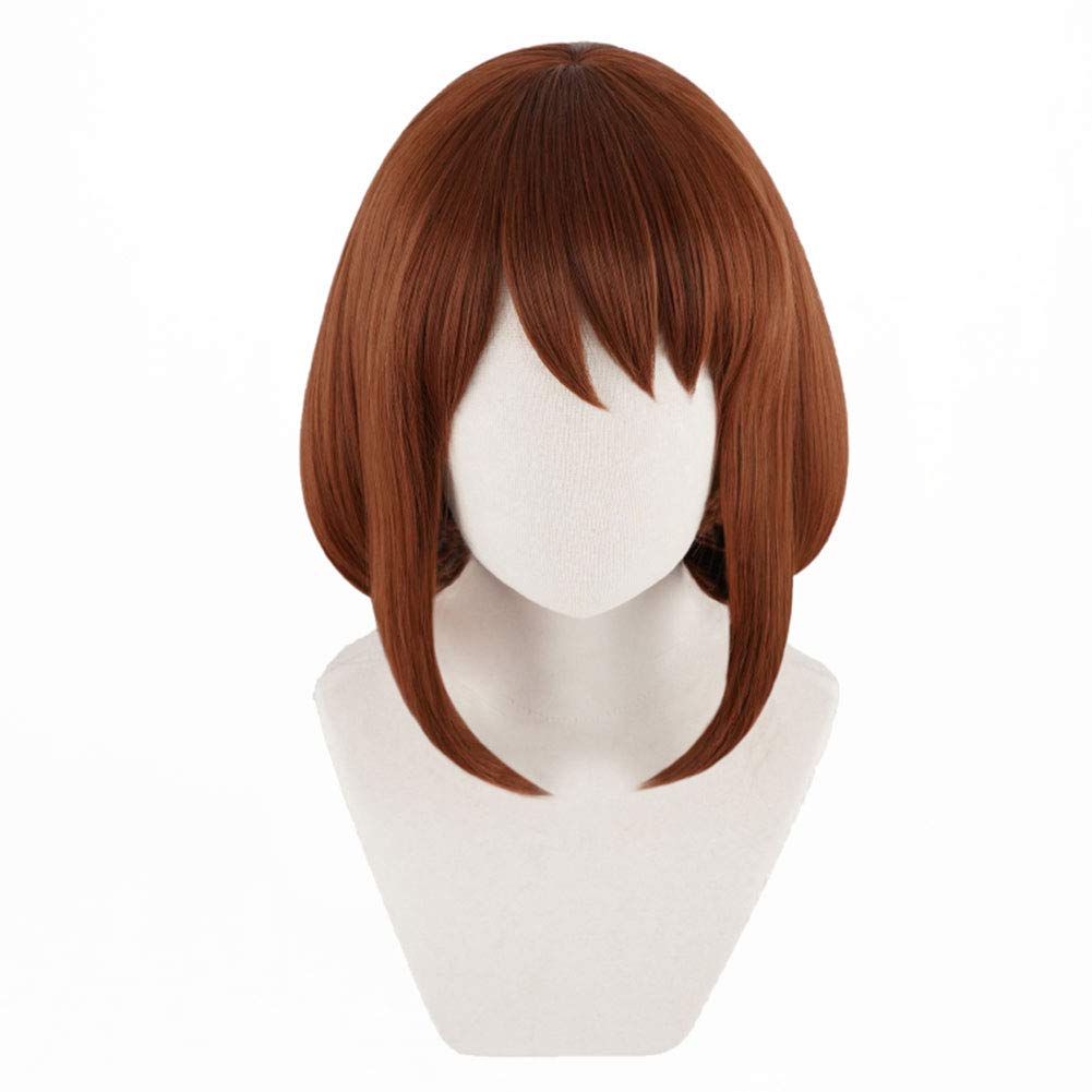 

Brown Bob Cosplay Wig with Net, Heat-Resistant, Perfect for Halloween Events