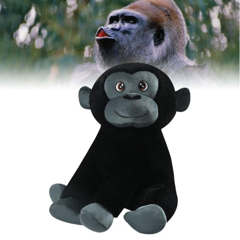 Adorable Plush Gorilla Toy With Soft Short Velvet Fabric Perfect For Kids Birthday Gift