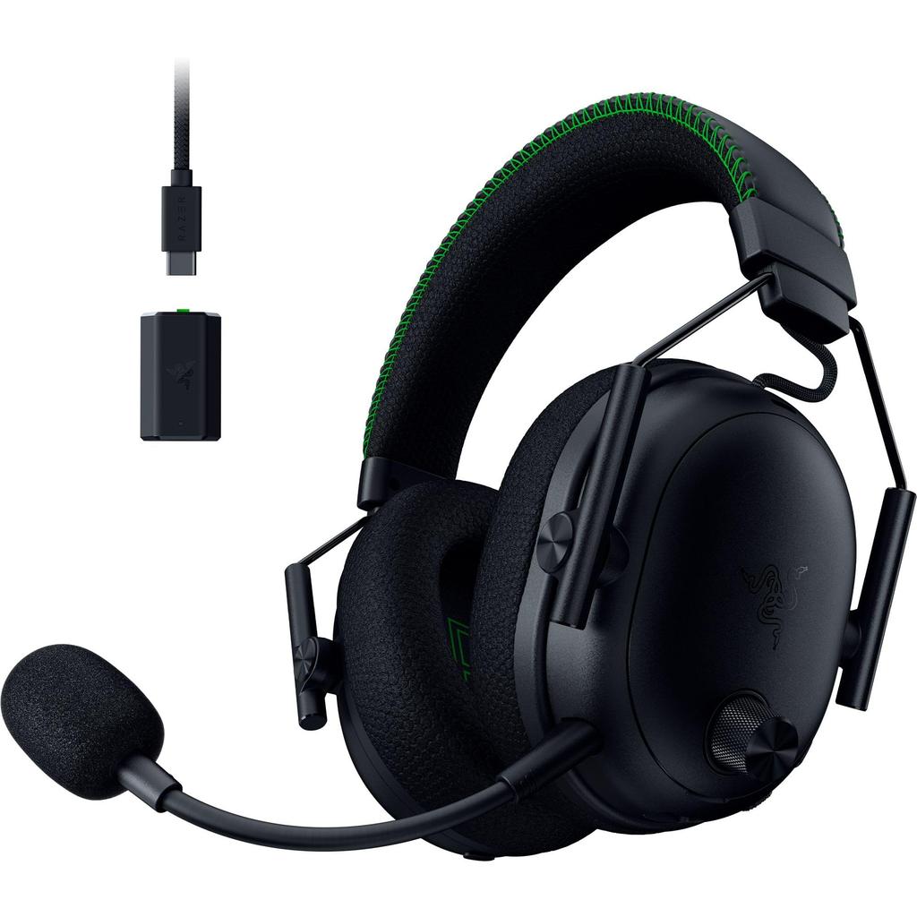 Razer BlackShark V3 Pro for Xbox Wireless Gaming 2nd Generation HyperSpeed 2nd Generation TriForce Biocellulose 50mm Battery Compatible with and