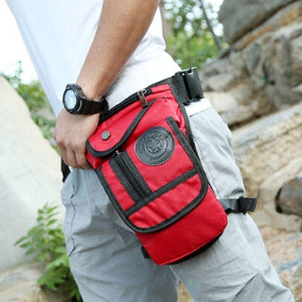 Adjustable Outdoor Drop Leg Bag Large Capacity Bike Cycling Bag Climbing Hiking Waist Pack  Riding