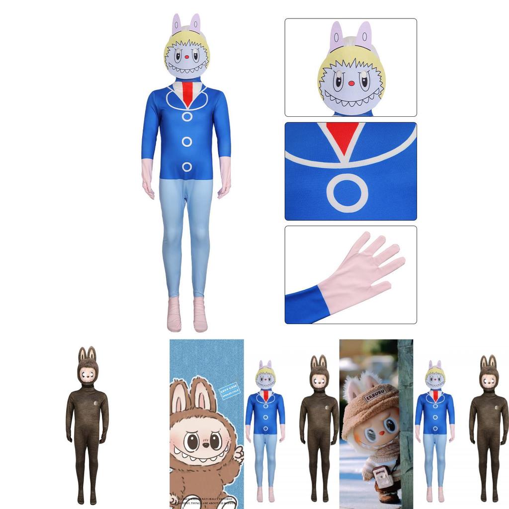 Bubble Mart Halloween Costume Cosplay Stage Performance Outfit For Teens