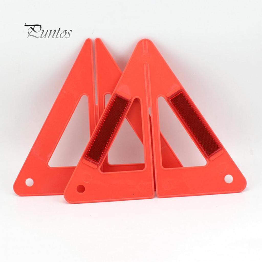 Car Vehicle Triangle Safety Reflective Foldable Emergency Warning Stop Sign