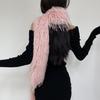 Long Plush Scarf Furry Neck Wrap Adult Girl Decorative Scarf Formal Dress Collar