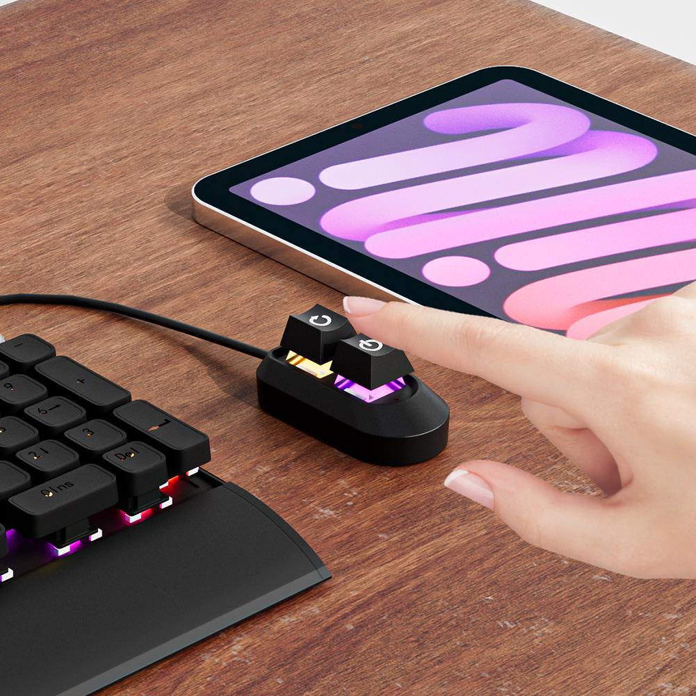 2M Desktop Computer Power Button RGB Lighting PC Switch Motherboard Switch On Off PC Power Switch Button for Home Office PC Case