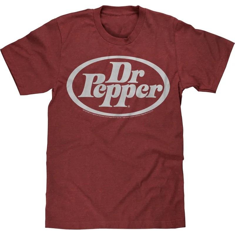 Fashion Women s T-Shirt Retro Logo Dr. Pepper T-Shirt S