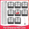 Compatible For ( Dreame H12 Core ) Vacuum Cleaner Roller Soft Brush Filter Accessory Part