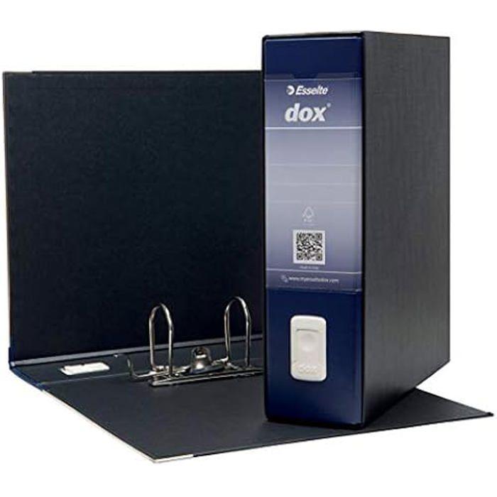 Classeur à Levier - REXEL - D26104 - A4 - Bleu - Durable avec renfort métallique