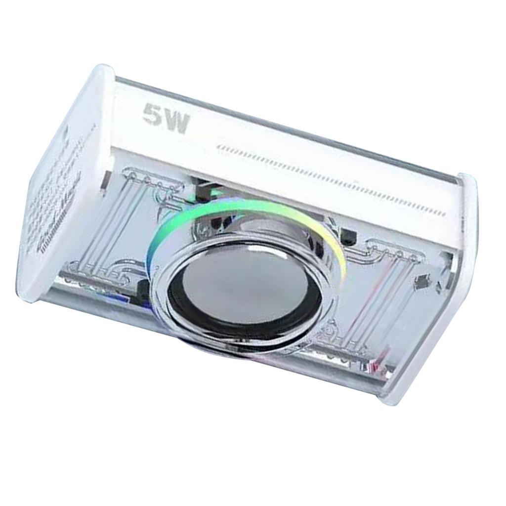 Spker with Colorful Lights Loud Subwoofer Surround Sound Rechargble Wireless Spker