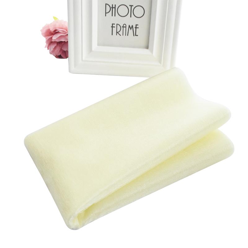 Wedding Organza Roll Sheer Crystal Tulle Fabric Wedding Arch Door Decoration Yarn Birthday Party Backdrop Baby Shower Supplies