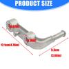 Rear Left Exhaust Muffler Bracket Assembly 68275662AB for 1500 2019-2024 Muffler Support Replacement Accessories