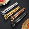Food Tong Comfortable Grip Cat Paw Stainless Steel Portable Handheld Bread Clamp  BBQ Cooking Clip Kitchen Gadget