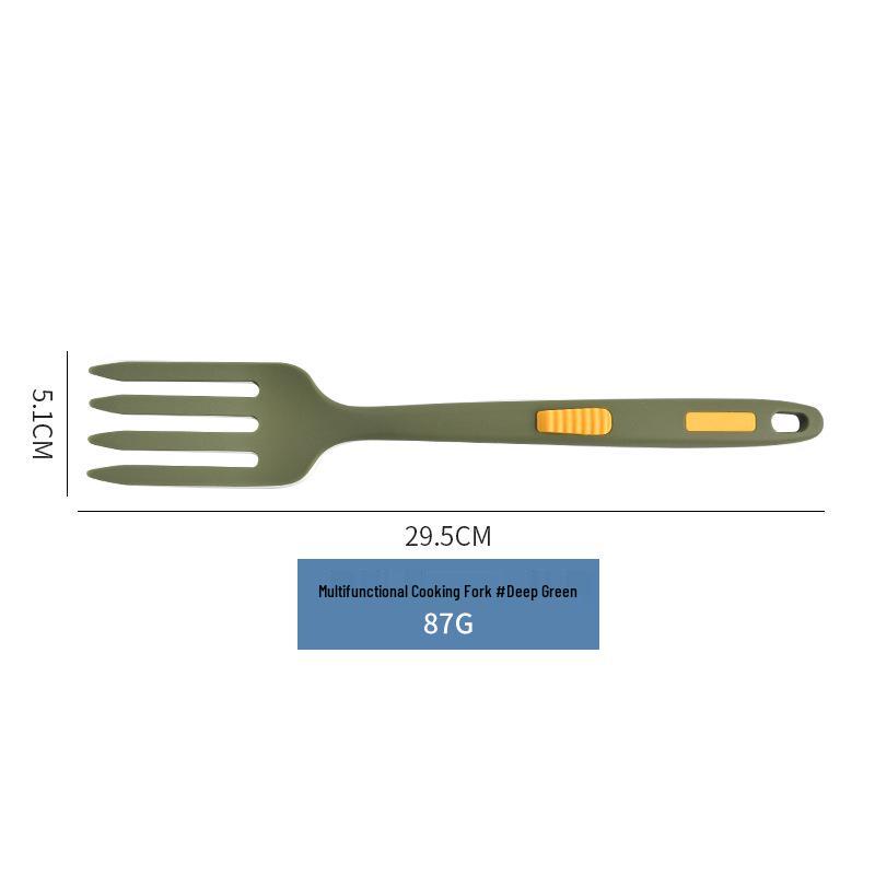 Multi-style Silicone Cooking & Pasta Fork - Modern, Simple, Multi-functional Design