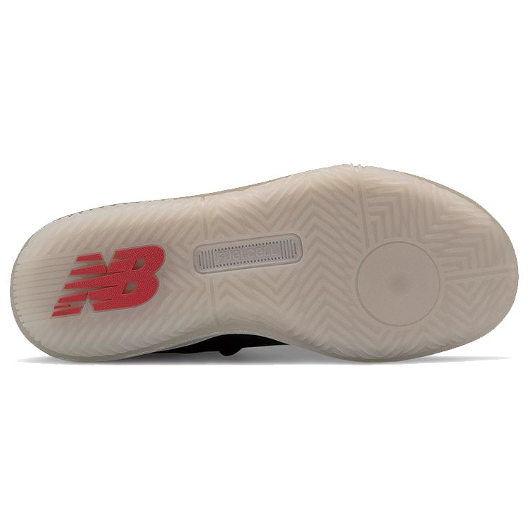 New Balance NB 9000 Stoff Synthetikleder Schweinsleder Schlicht Vielseitig Mid-Top Retro Basketballschuhe Herren Sneaker Schwarz Rot BB9000C1