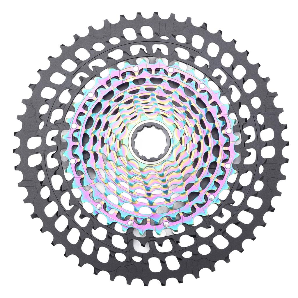 Bike Cassette Ultra Light 10 to 50T 12 Speed CNC Hollow Bicycle Cassette Flywheel Replacement for XD