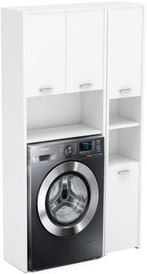 Freestanding Bathroom Cabinet White Bathroom Column Set Washing Machine Cabinet