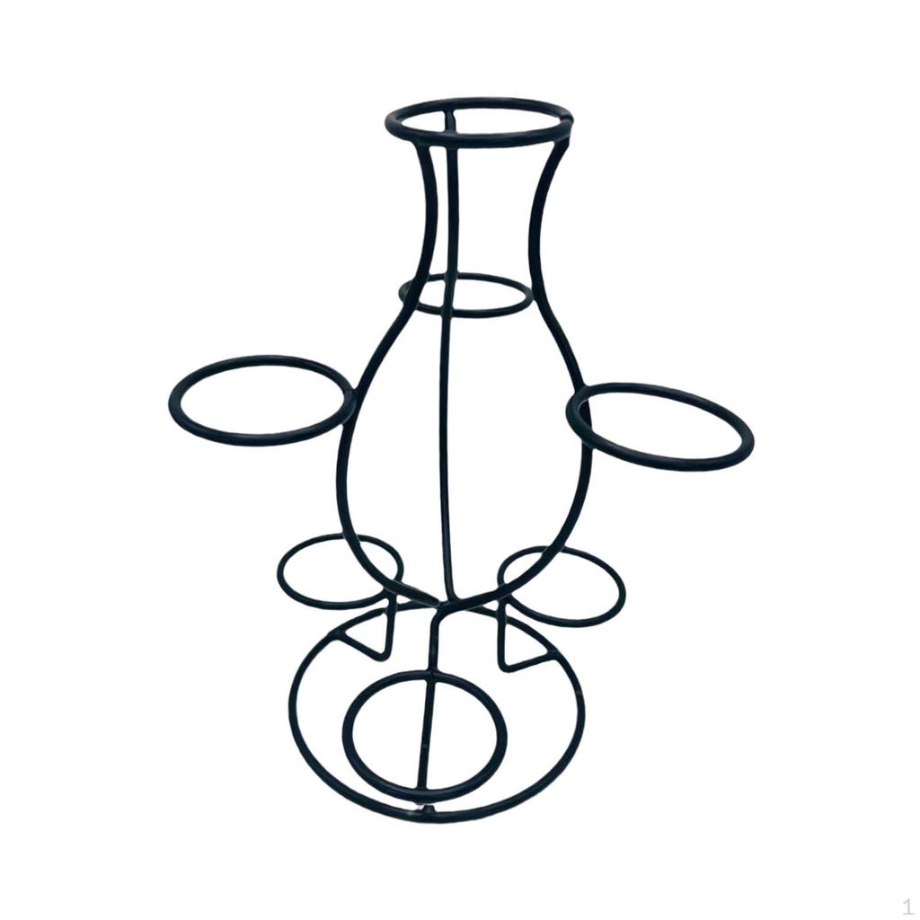 Crystal Ball Base with Seven Spheres Holder for Event Setup