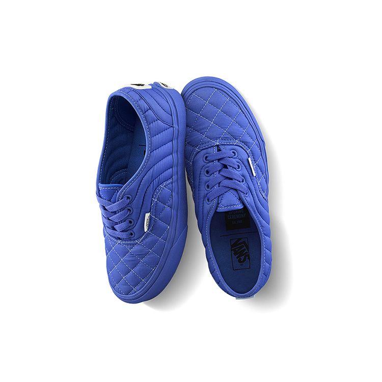 Vans Opening Ceremony x Authentic Quilted Baja Blue Unisex Sneakers VN0A5HV3ZQ0