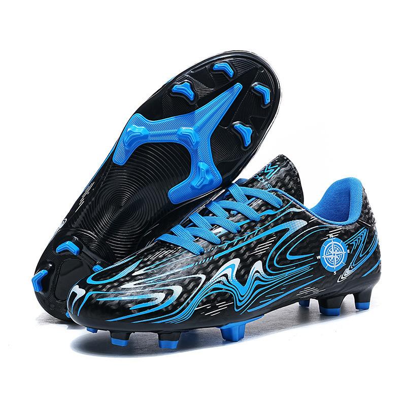 Large Size Football Shoes AG Long Nails Broken Nails Boys and Girls Teenagers Students Professional Game Training Sports Shoes
