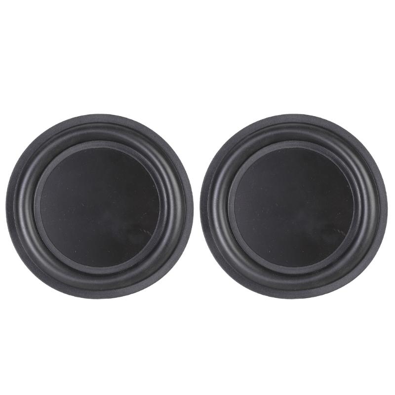 2Pieces Bass Speaker Loudspeaker Vibrating Passive Radiator Speaker Passive Radiator Repair Accessories DIY Home Theater