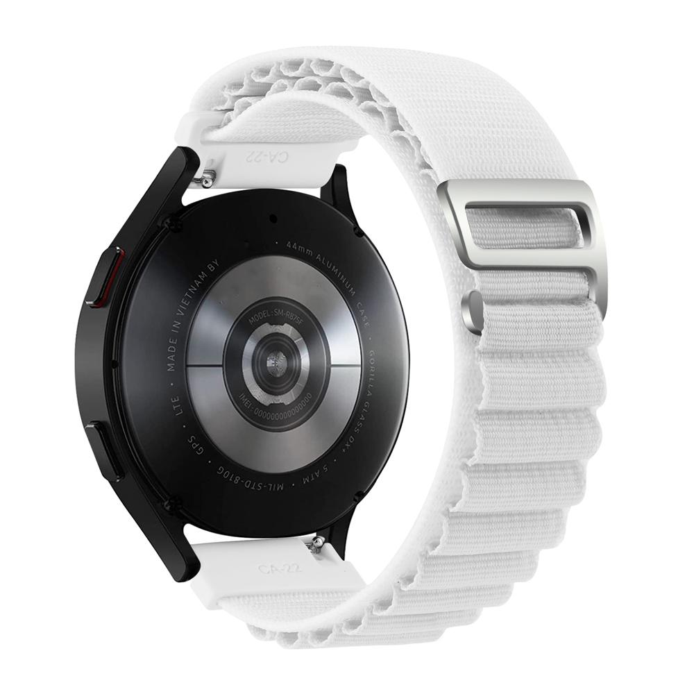Bandes Boucle en Nylon pour Samsung Galaxy Watch 7 6 5 4 40mm 44mm 5 pro 45mm Bracelet de Poignet Galaxy Watch FE 6 Classic 43mm 47mm Bracelet