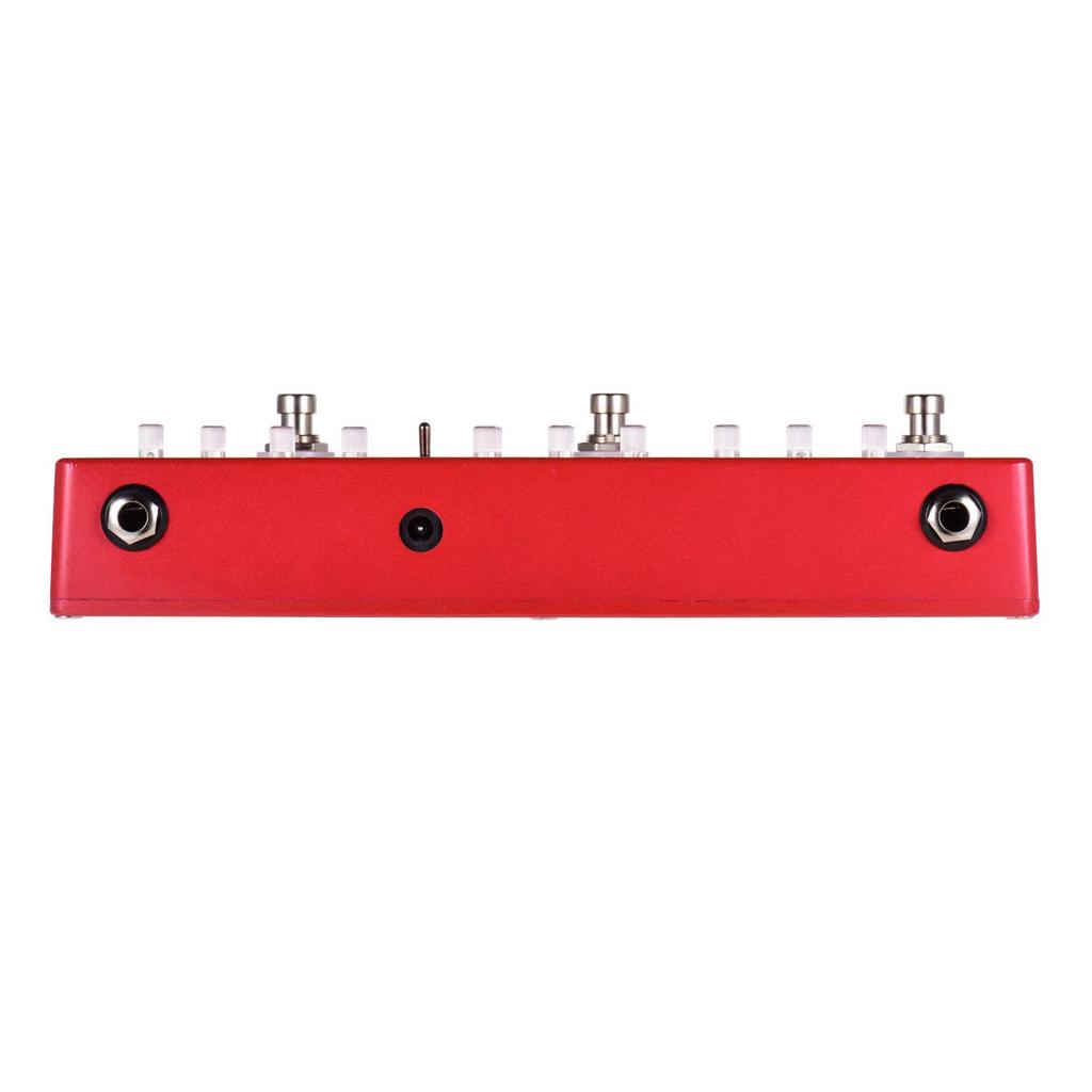 DC5 Guitar Delay Distortion Overdrive Booster Full Metal True 6-in-1 Multi-Effects Pedal + + + + Buffer, Shell, Bypass.