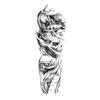 Flower Arm Tattoo Sticker Waterproof Men And Women Sticker Full Arm Waterproof Tattoo Sticker Ukiyo-E Painting Geisha Simulation Big Picture Sticker