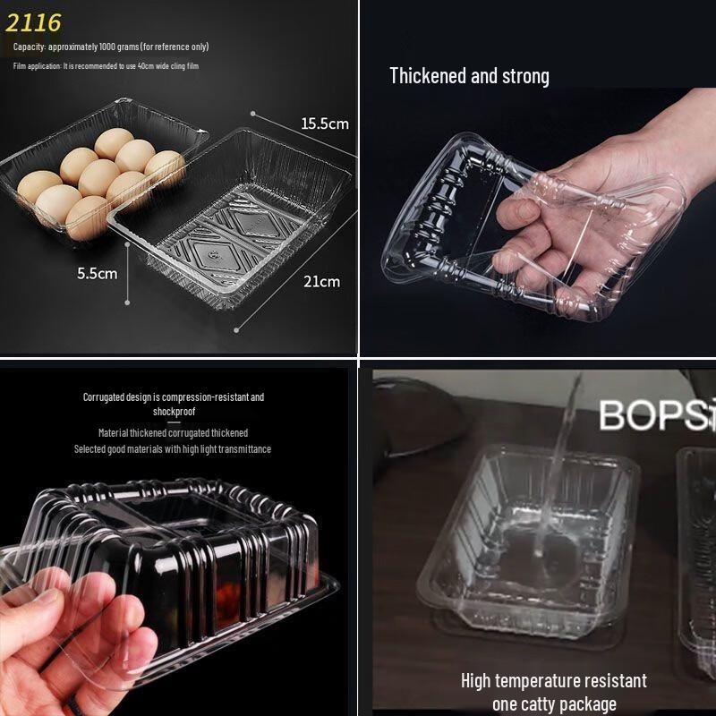 Disposable Clear Plastic Fruit Container
