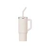 New Xiaomi Mijia Straw Cup 316L Stainless Steel Thermos Cup 1L Handle Large Capacity Portable Sports Kettle Car Travel Cup