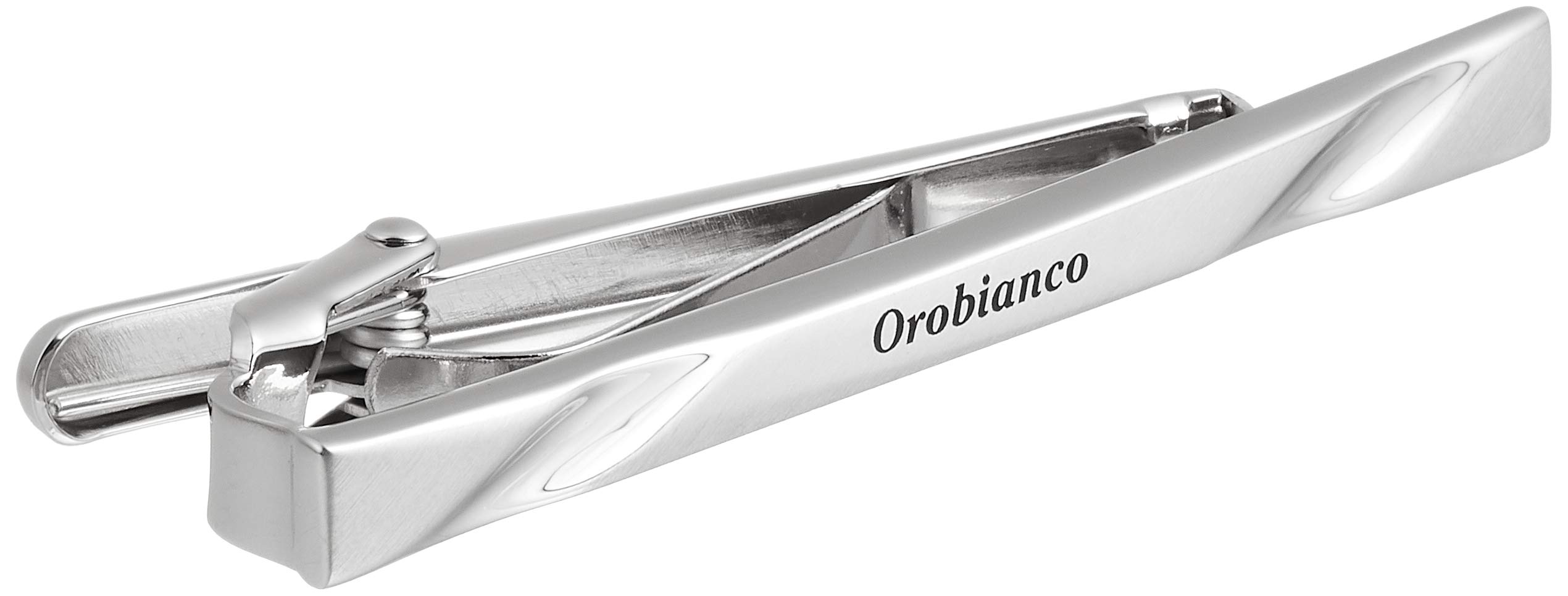 

Orobianco Men s Tie Clip ORT169 Silver, Japan, 5 x 57 x 17mm (Free Size)