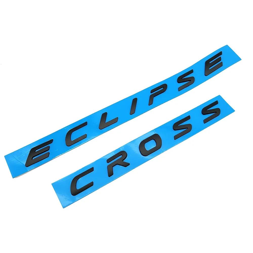 Kydf2 ABS Auto Voor Motorkap Sticker Embleem Decoratief Badge voor Mitsubishi ECLIPSE CROSS Logo Voertuig Staart Gemodificeerde Decal Accessoires