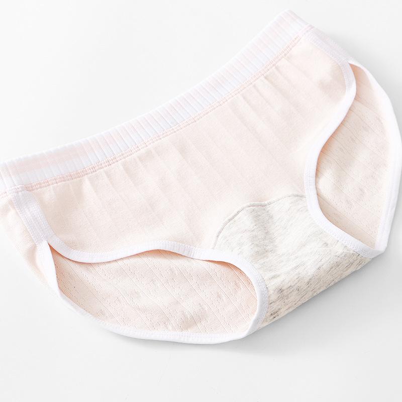 Women's Underwear Mid Waist Slim Fitting Breathable Thin Briefs Underwear for Women