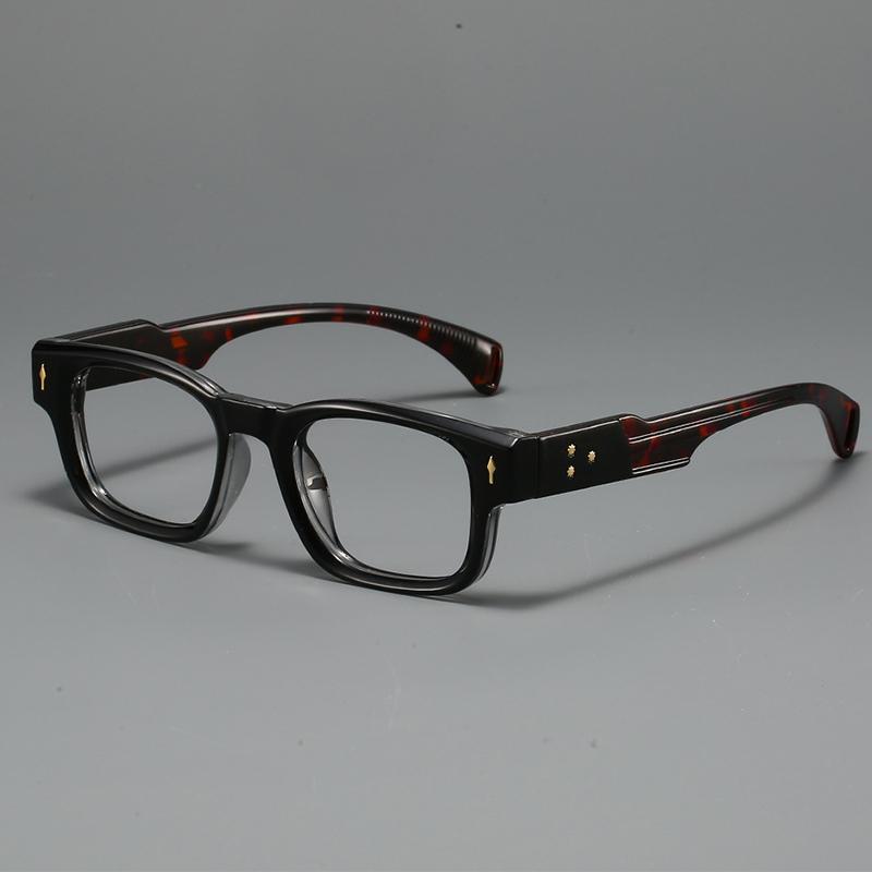Small Frame Square Anti-Blue Light Glasses For Men High-End Business Glasses Frame Fashionable High-Definition Reading Glasses
