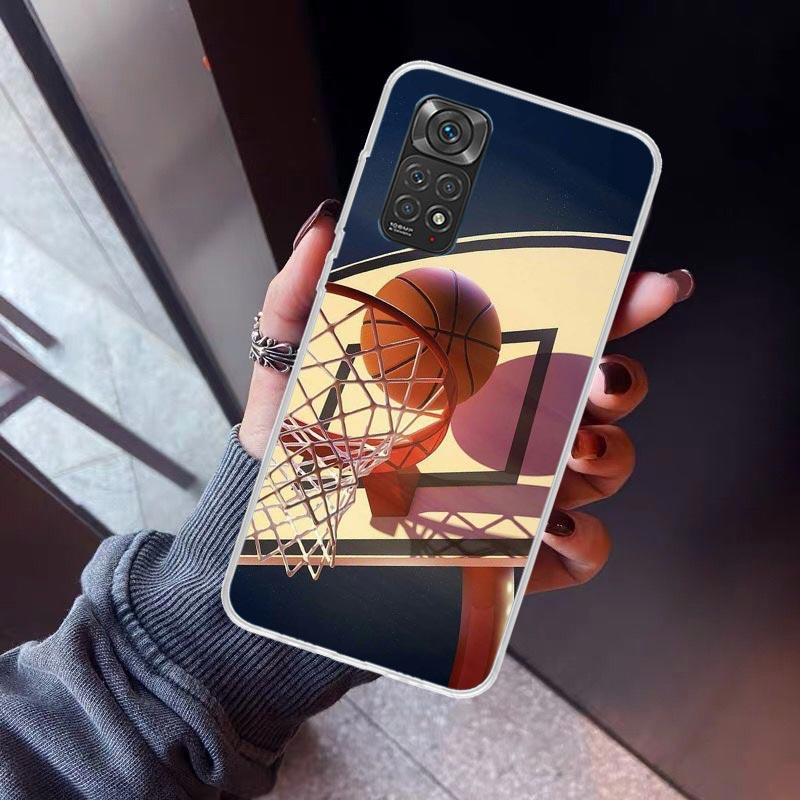 Basketball Basket Sports Phone Case For Xiaomi Redmi Note 15 14 14S 13 12S 12 Pro Plus 11S 11 10S 10 4G Cover 11E 11T 5G Print F