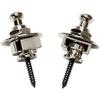 Parksons PSL-700N Metal Straps Lock Pins for Guitar Bass, Set of 2, Nickel
