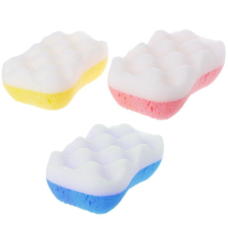 

1PC Skin Care Bath Sponge Comfortale Body Scrubber Shower Massage Bathing Brush чорний