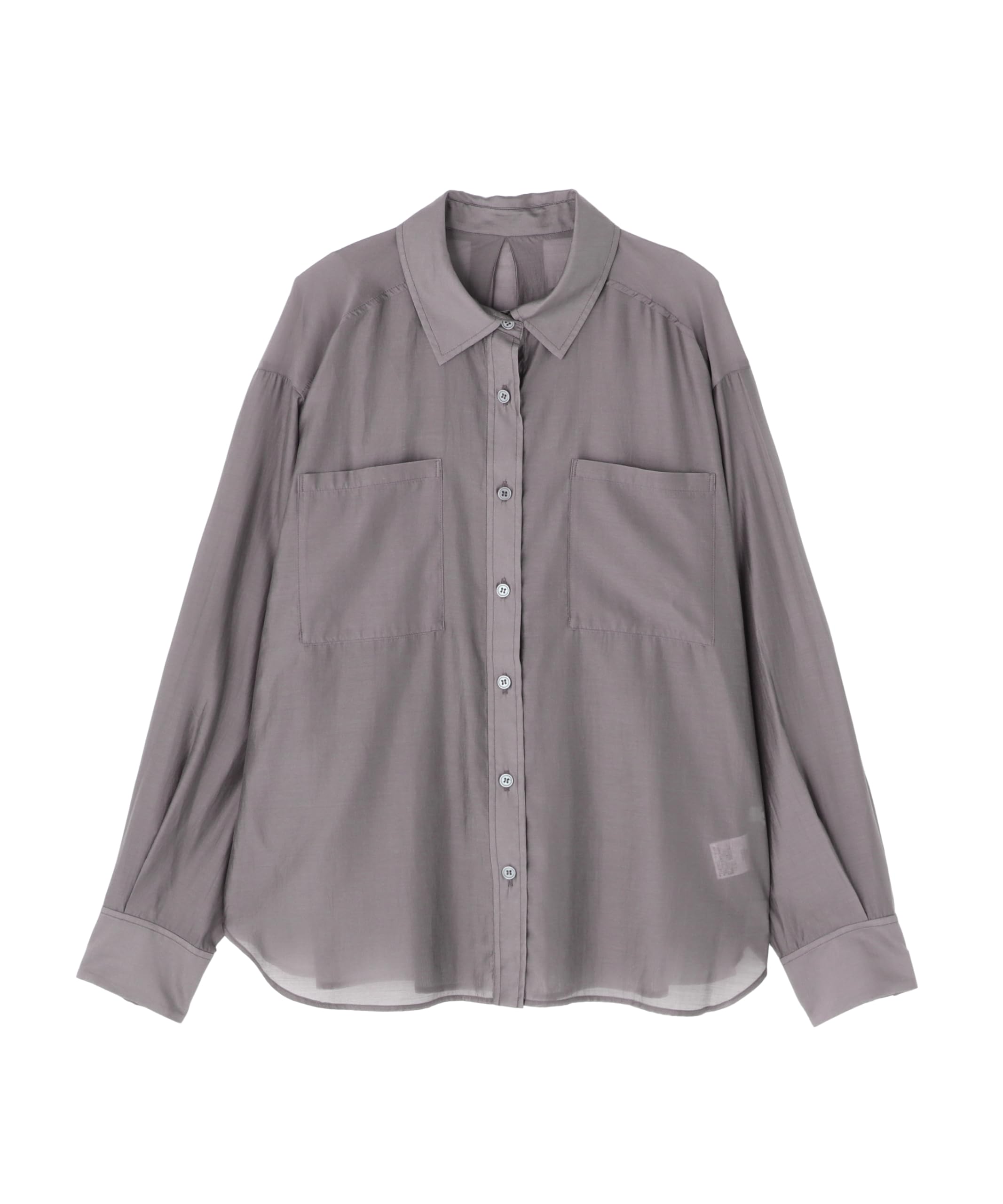 

N Natural Beauty Прозрачная рубашка из газона размера M, базовая, женская, угольно-серая,