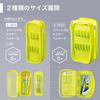 LIHIT LAB XCOA Reversible Clear Pen Light Neon Yellow Case, A3810-5