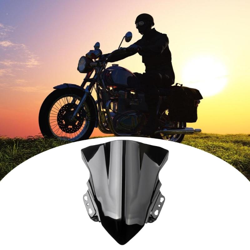 Motorcycle Windshield Windscreen High Clarities View Wind Deflector Windscreen For 250SL 2014-2017