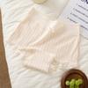Big Size Lady Spring and Autumn Pure Cotton 10A Antibacterial Extension Crotch High Waist Small Flat Angle Briefs