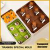 Tiramisu Muffin Pan Stainless Steel Cheesecake Pan Baking Mould Rectangle Cake Pan For Birthday Cake Cake Bread Chiffon Tiramisu