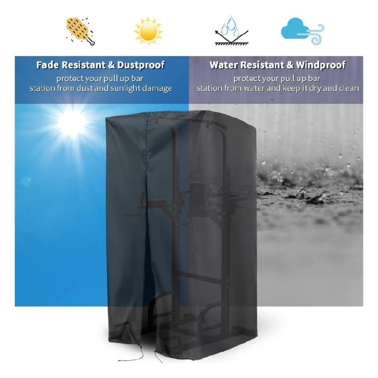 Sports Equipment Dust Protective Cover Waterproofs Fitness Equipment Cover Dustproof Pull Up Bar Station Cover Enduring